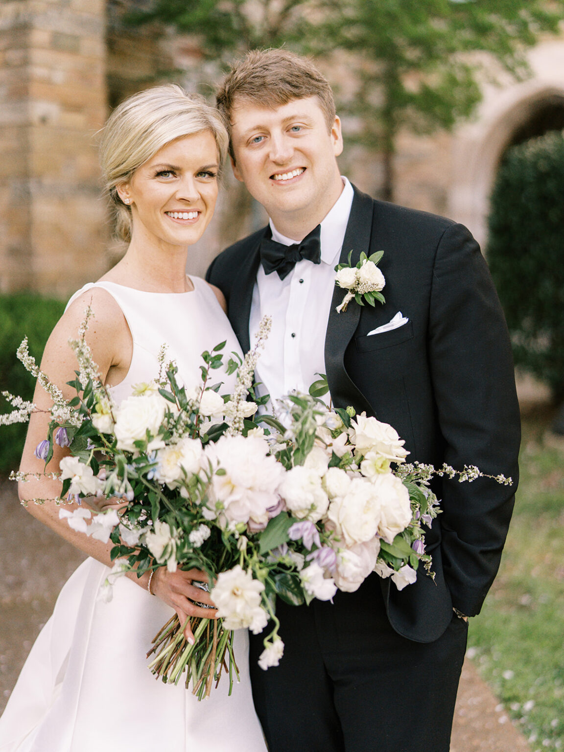 Becca & David: Whimsical Spring Wedding Florals in Nashville